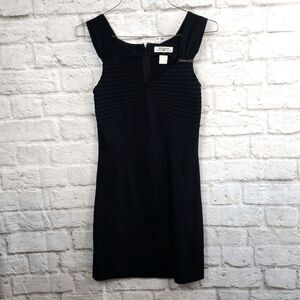 💚Parasco Denim Legend Black bodycon Dress